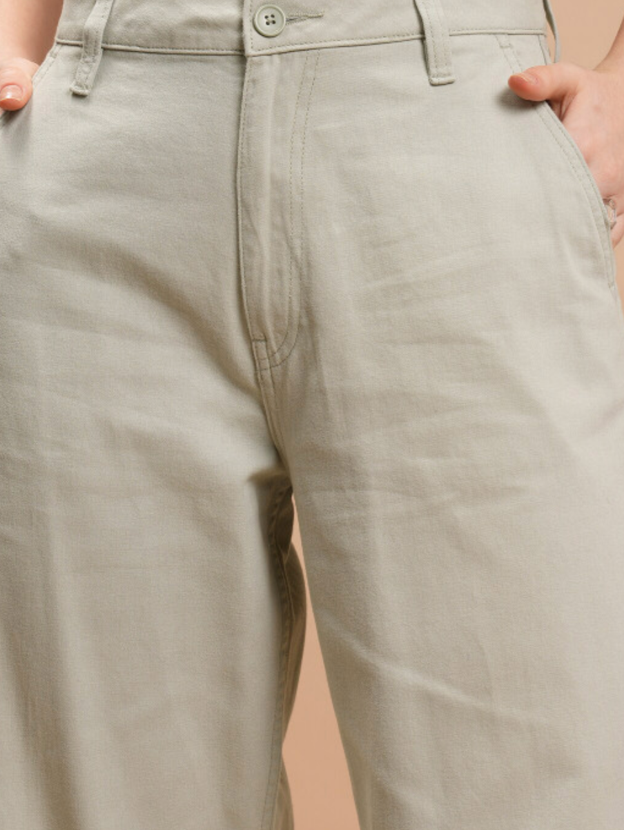 Women Mid-Rise Easy Wash Pleated Trousers - Image 5