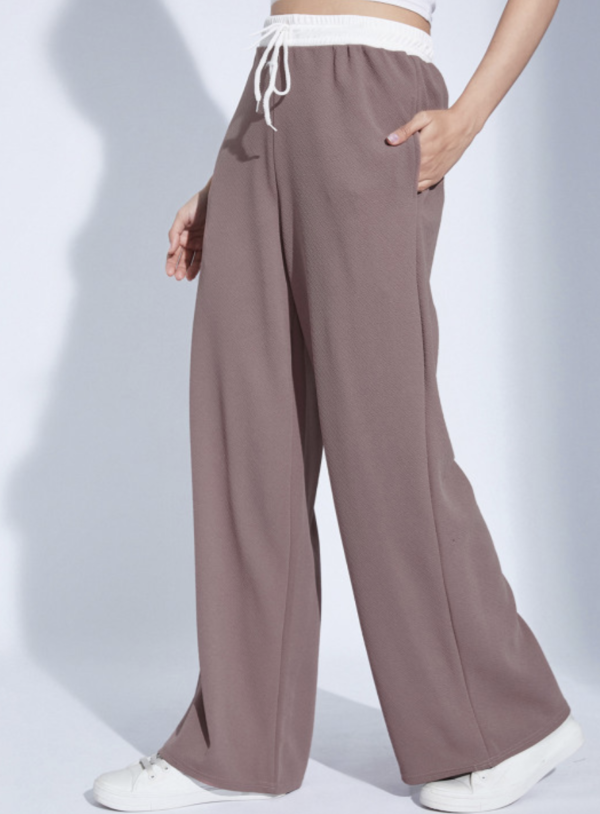 Women Easy Wash Pleated Trousers