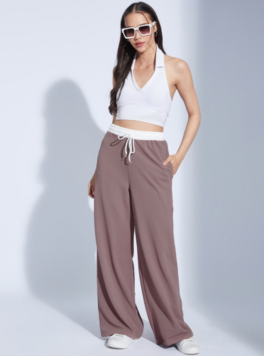 Women Easy Wash Pleated Trousers - Image 5