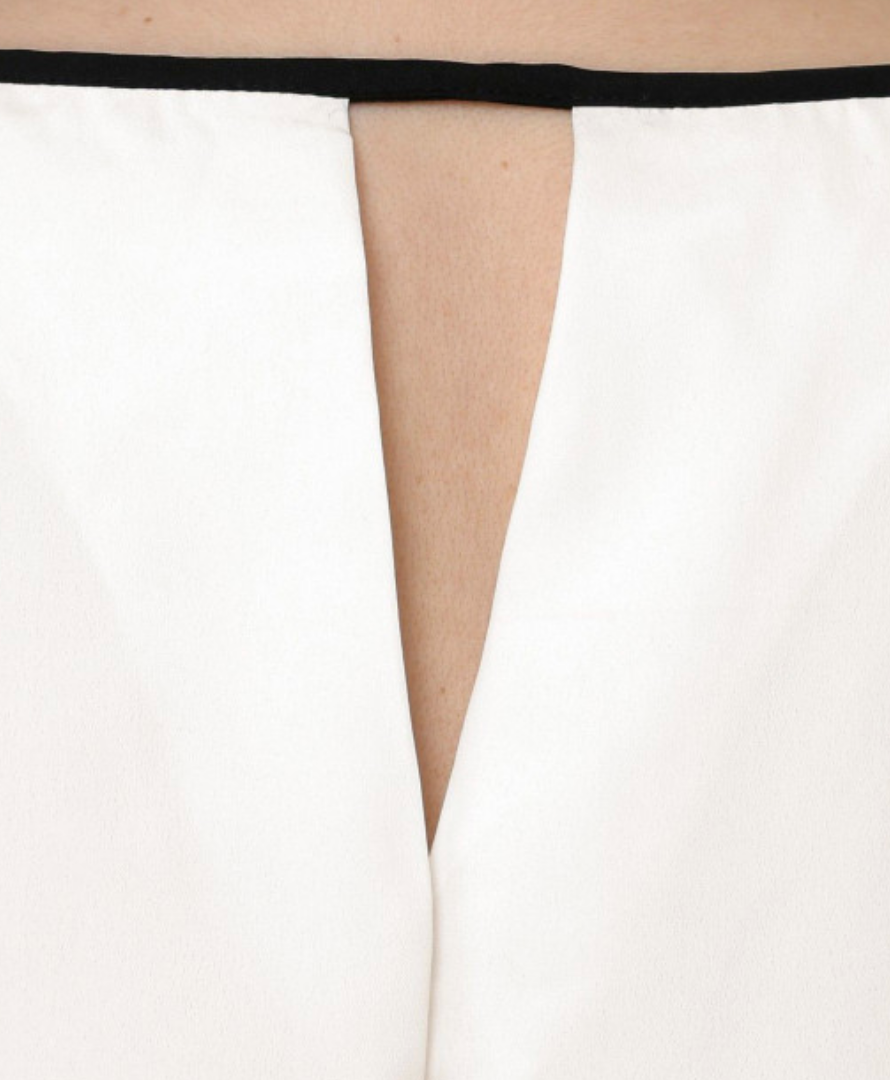 Women Long Sleeves Crepe Top - Image 2