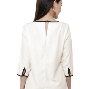 Women Long Sleeves Crepe Top - Image 4