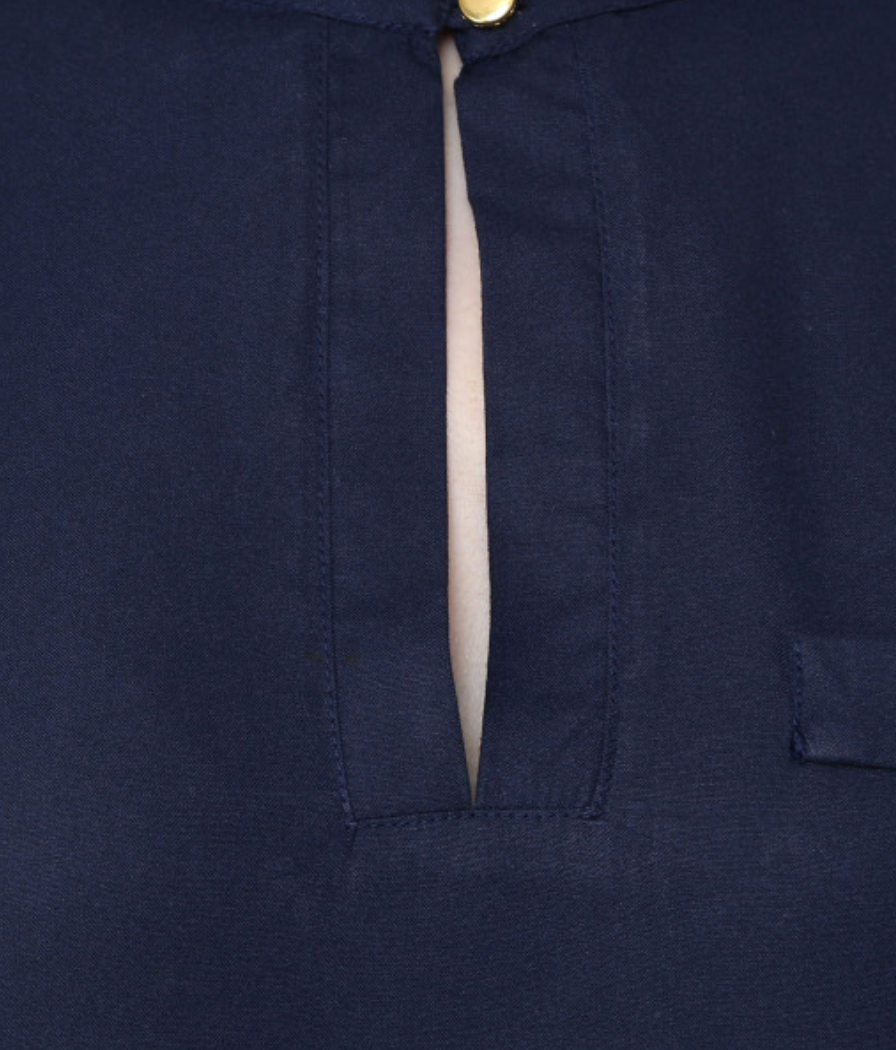 Women Mandarin Collar Top - Image 2