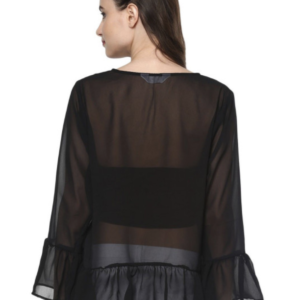 Women Georgette Peplum Top - Image 4