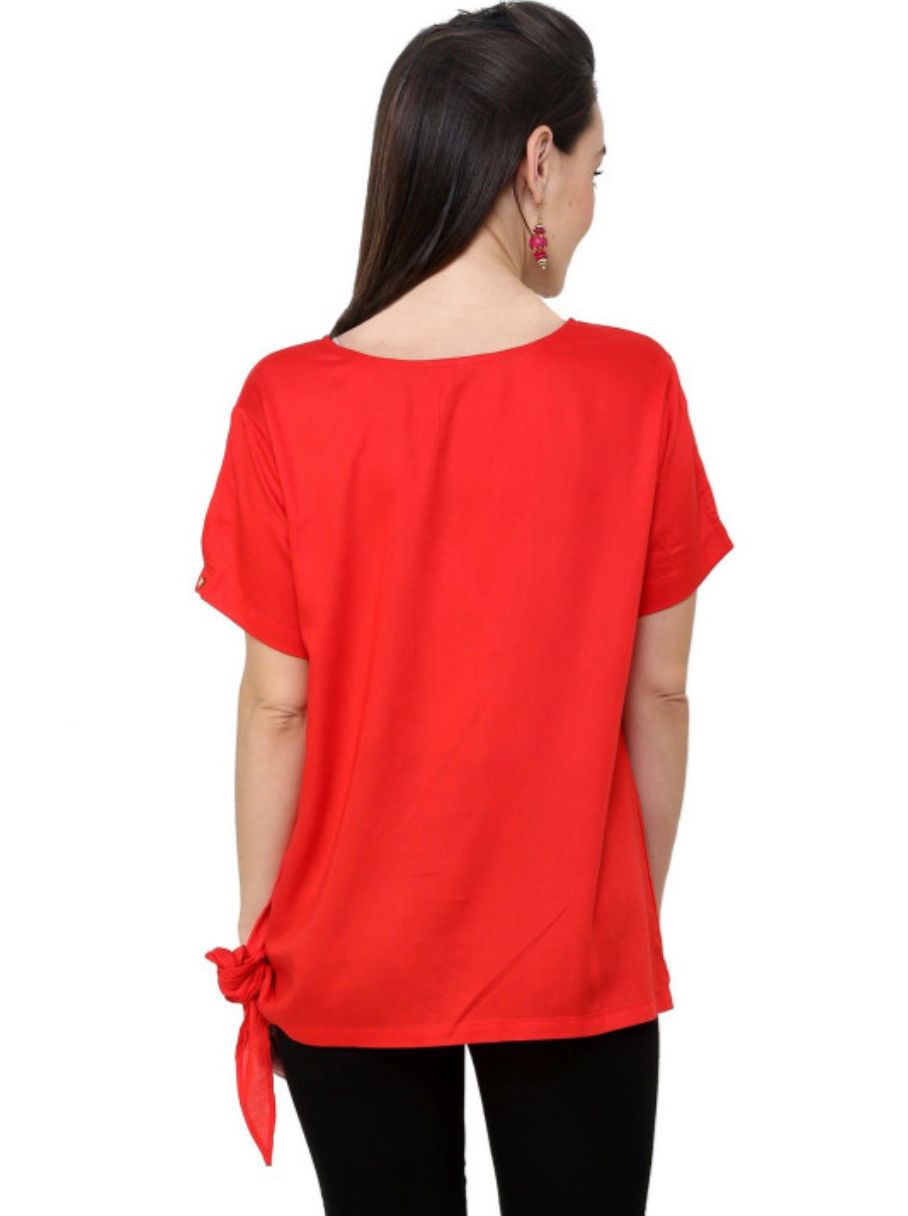 Round Neck Regular Top - Image 4