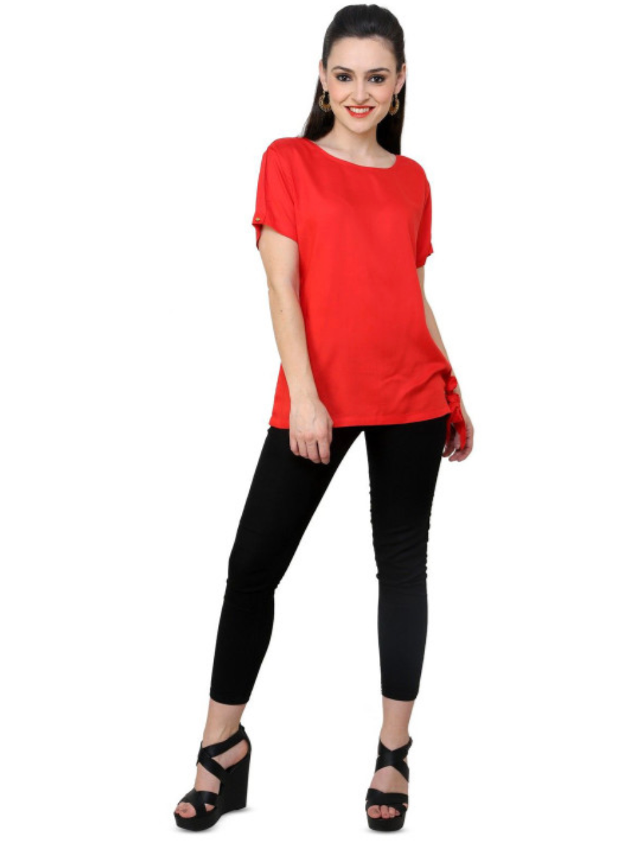 Round Neck Regular Top - Image 5