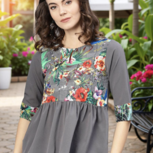 Women Floral Print Casual Top - Image 1