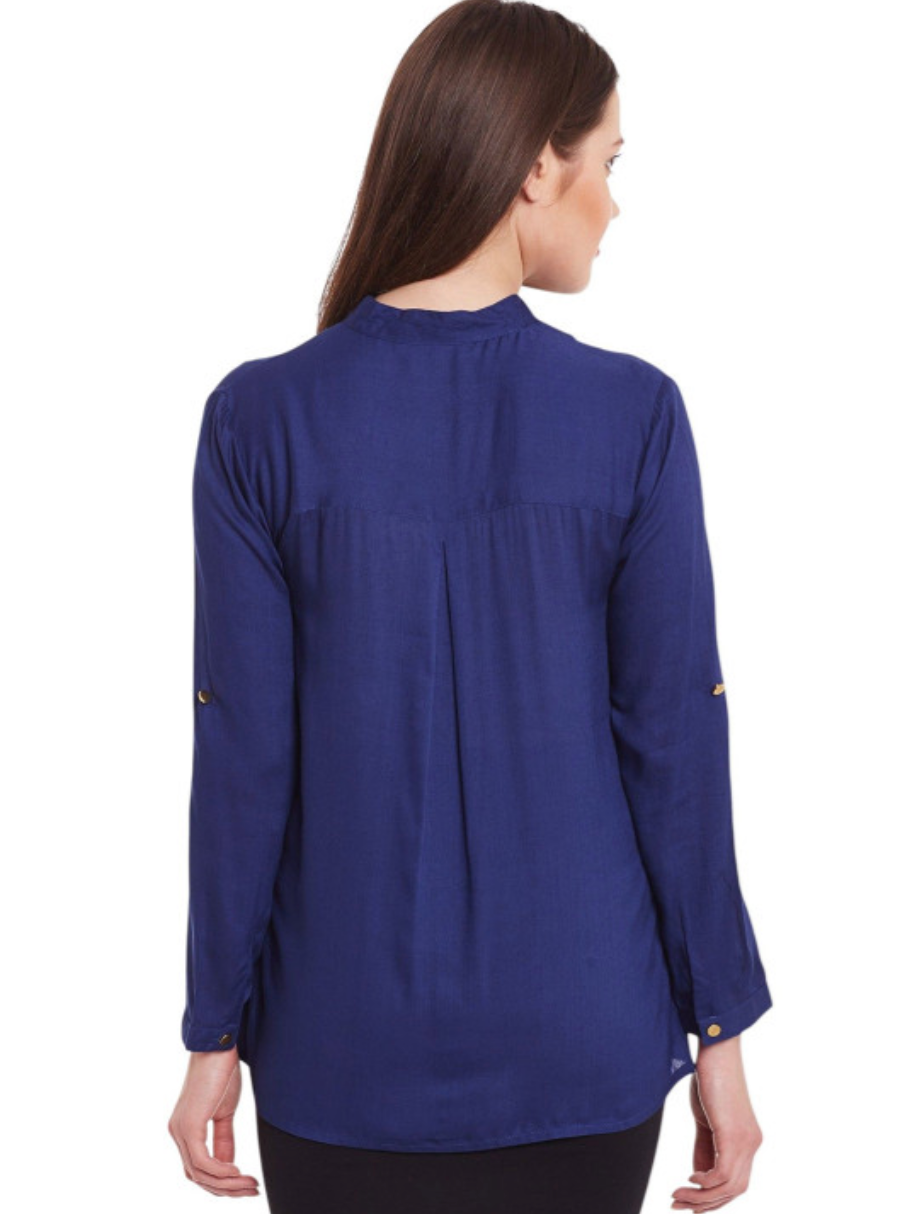 Women Solid Regular Top - Image 4