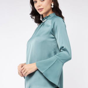 Round Neck Flared Sleeves Top - Image 3