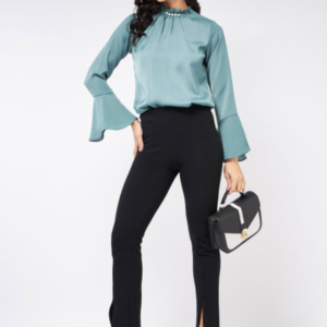 Round Neck Flared Sleeves Top - Image 5
