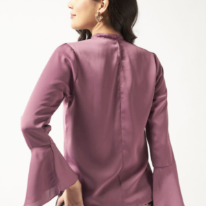 Round Neck Bell Sleeves Top - Image 3