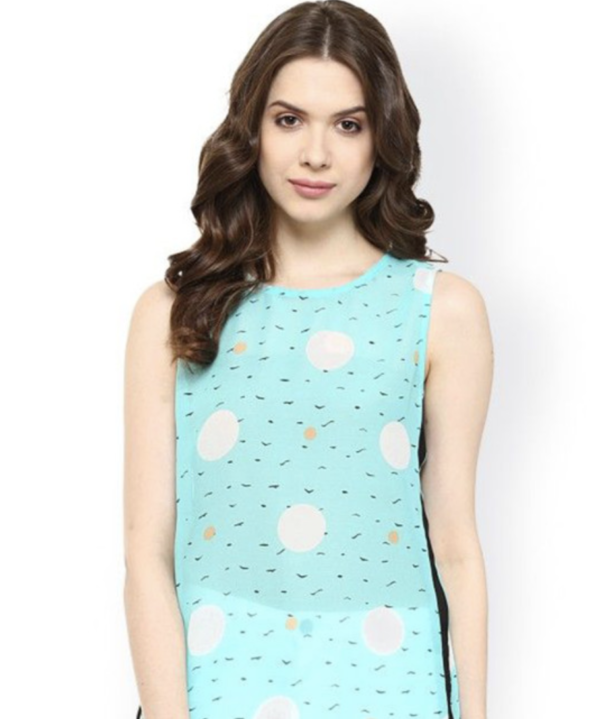 Women Printed Sleeveless Top