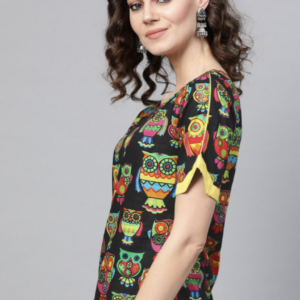 Conversational Printed Top - Image 3